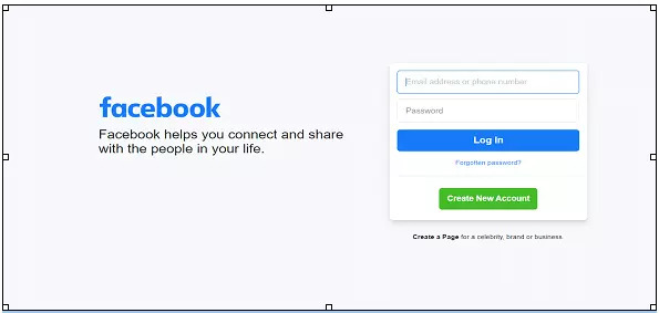 facebook signup