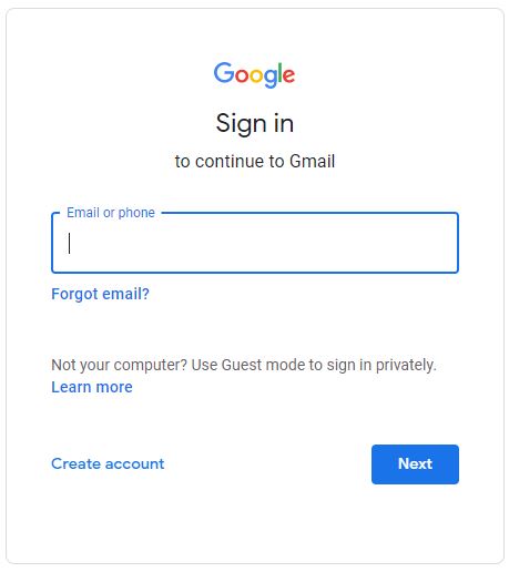 Gmail - Gmail sign in - Gmail login - gmail.com