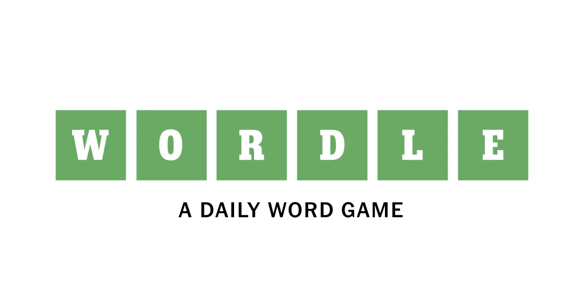 Wordle Unlimited game board showing green, yellow, and gray tiles after multiple guesses